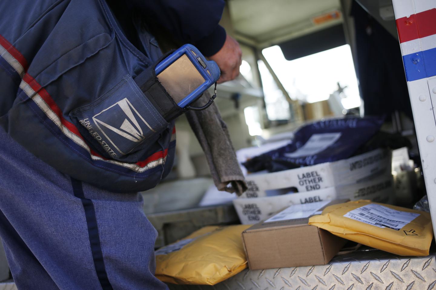 U.S. Postal Service Ride Along On The Busiest Mail Delivery Day Of The Year