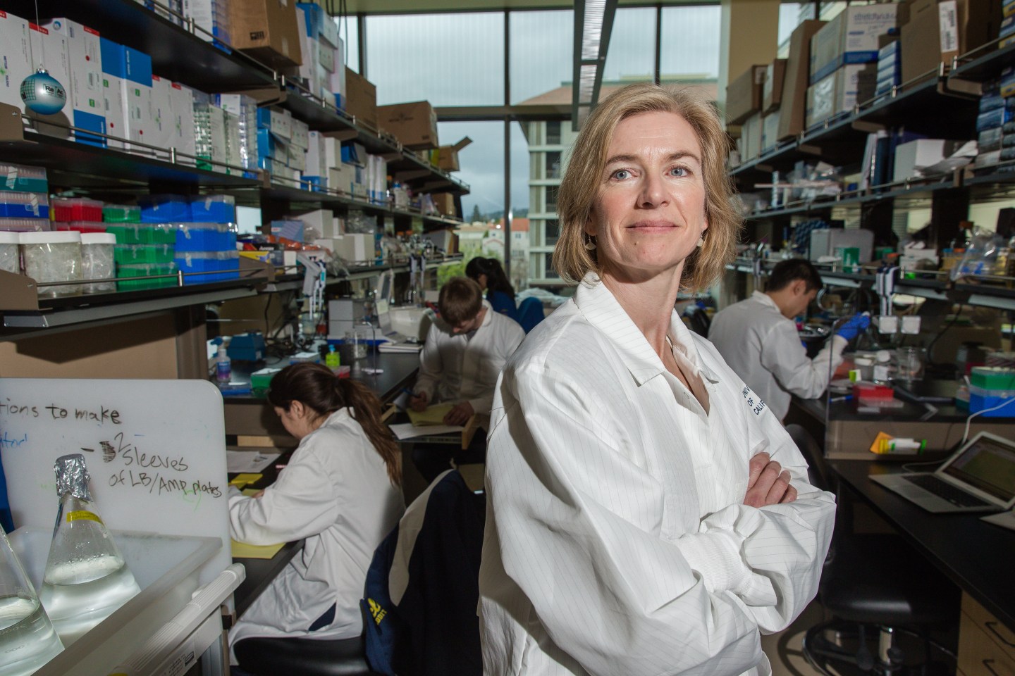 Jennifer Doudna, inventor of the revolutionary gene-editing tool CRISPR
