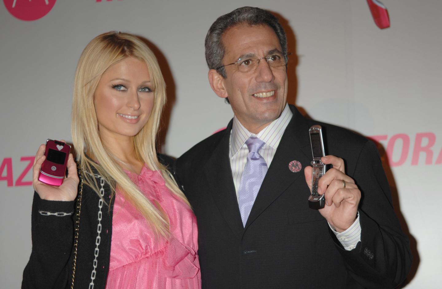 Motorola's Launch of the MotoRAZR in Japan - Pink Carpet
