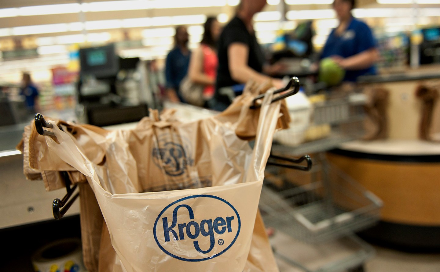 Inside A Kroger Co. Supermarket Ahead Of Earns Figures