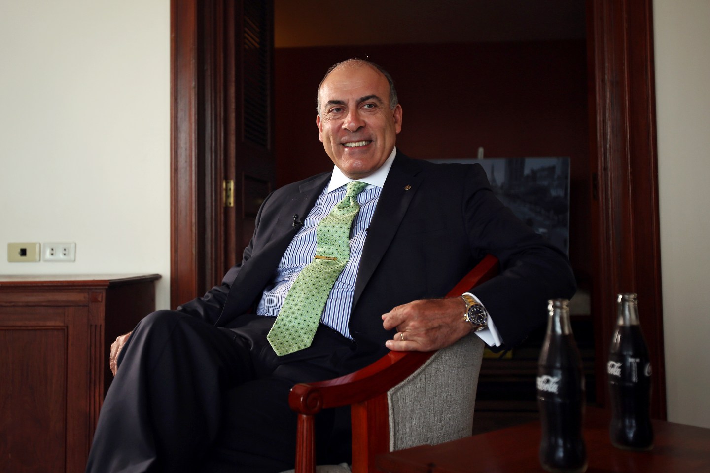 Coca-Cola CEO Muhtar Kent Interview And Tour of Coca-Cola Bottling Plant