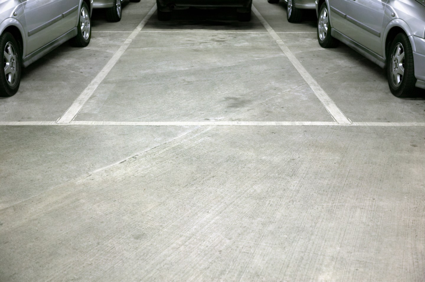 Empty space in car park