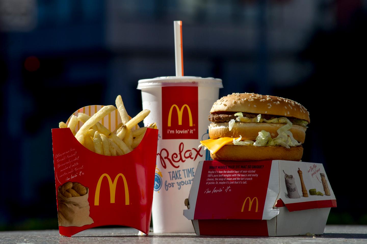 McDonald's Profit Is Little Changed as U.S. Store Sales Drop