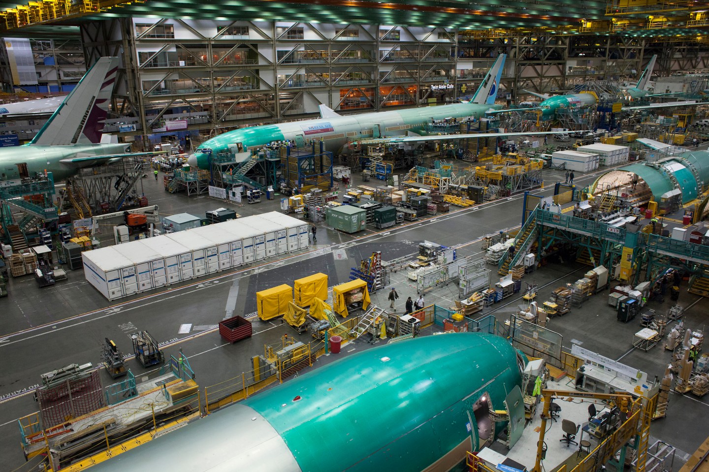 Tour Of The Boeing Co. Everett Factory