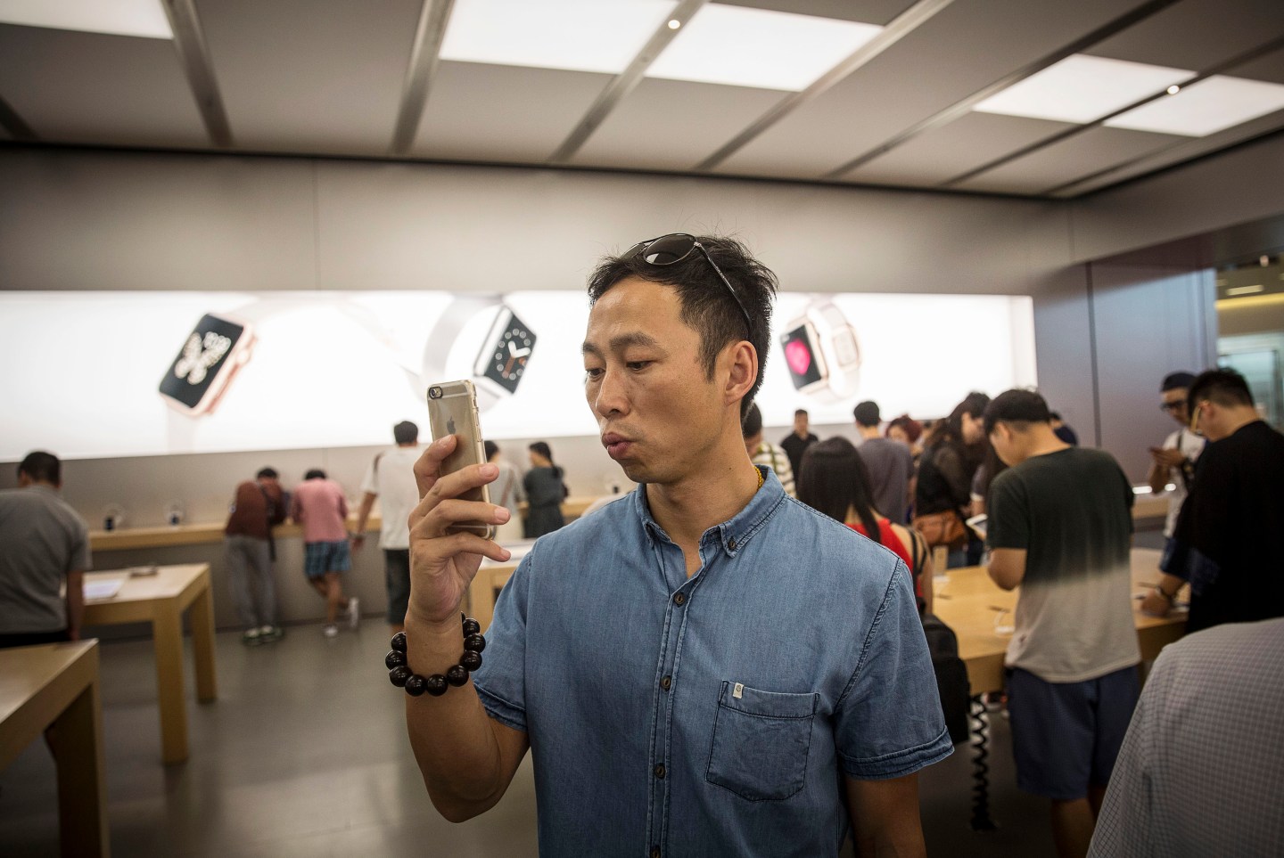 Apple Inc. iPhone 6s Goes On Sale