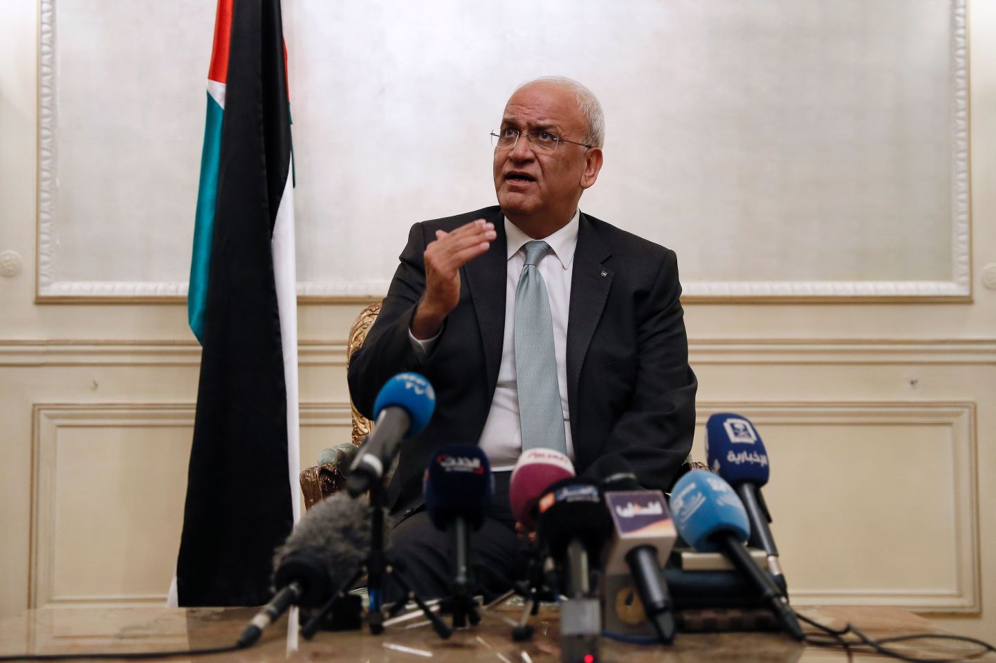 FRANCE-PALESTINIAN-DIPLOMACY