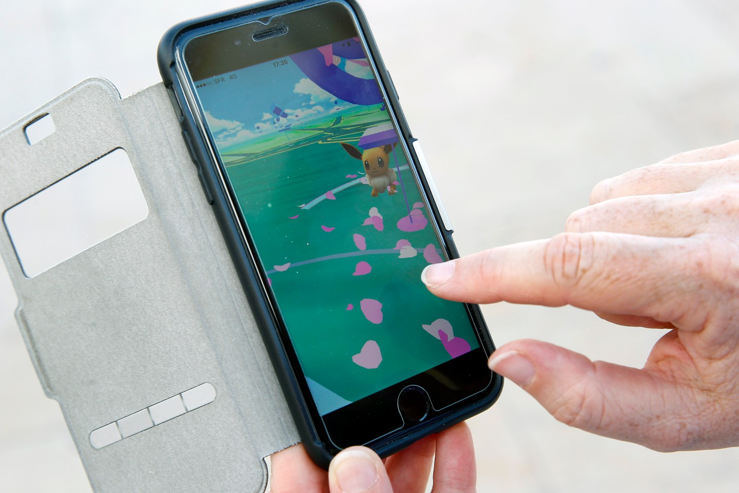 Pokemon Go around Paris