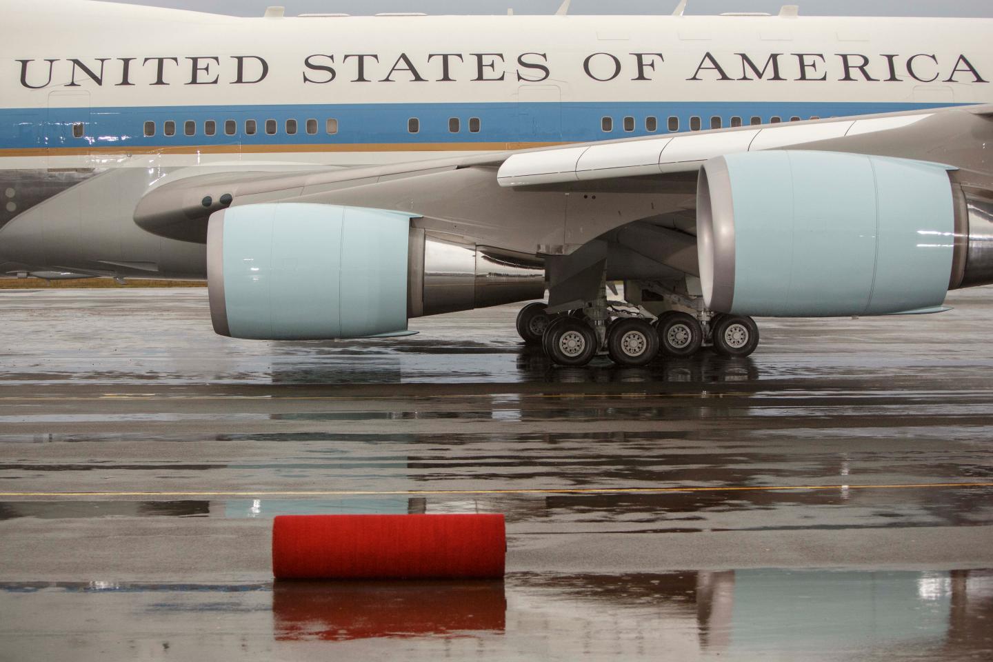 President Obama Departs After Meeting European Leaders