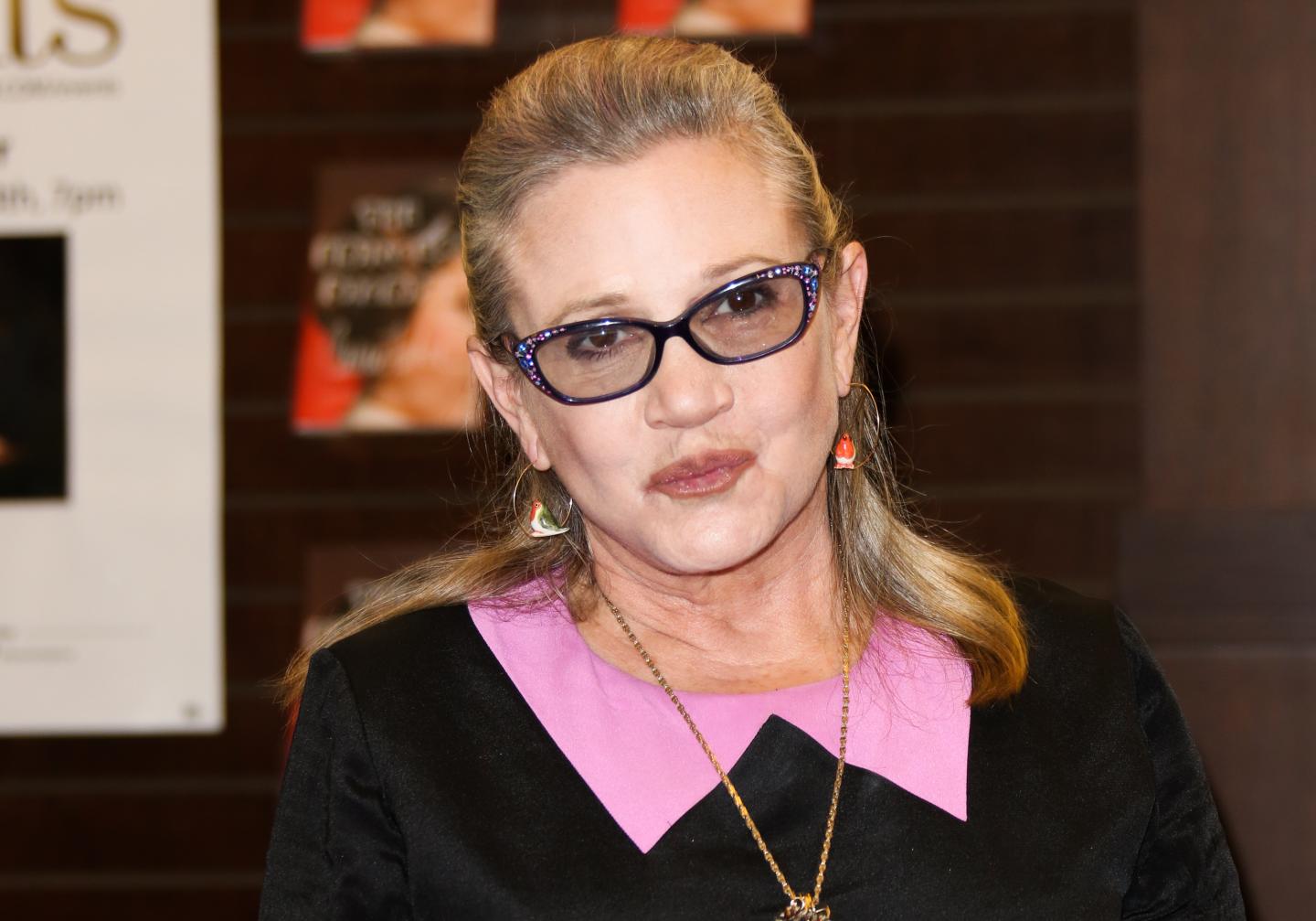 Carrie Fisher Book Signing For "The Princess Diarist"