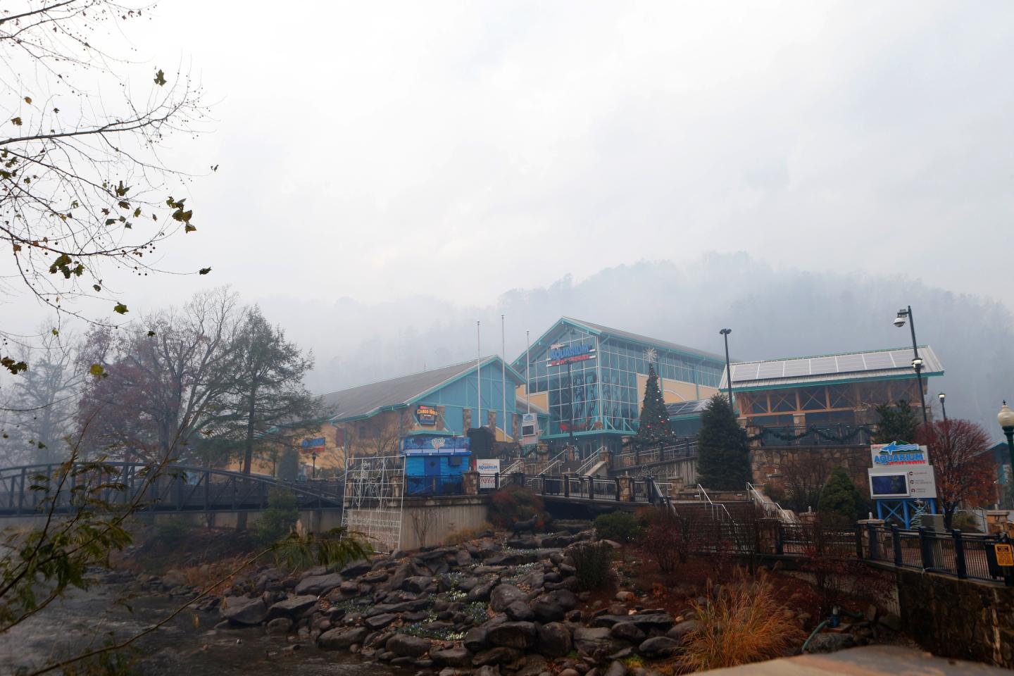 Wildfires Rage Through Tennessee Resort Town Of Gatlinburg
