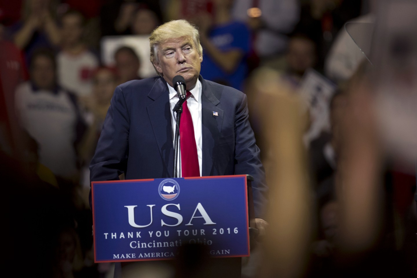 President-Elect Donald Trump Holds Ohio 'Thank You' Tour Rally