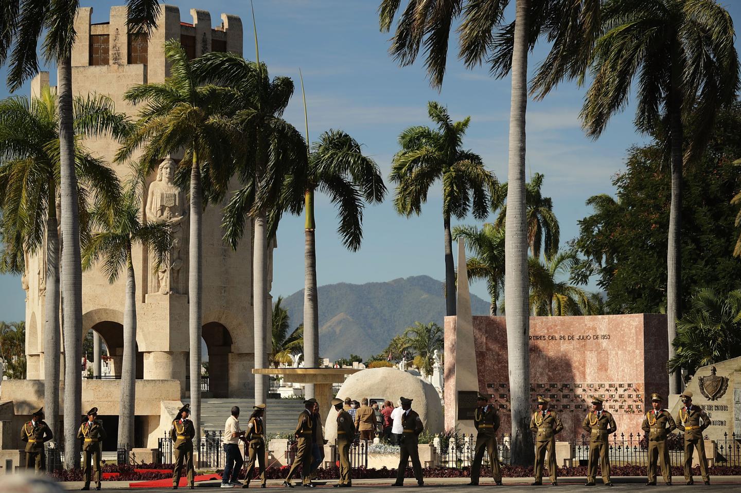 Fidel Castro's Ashes Buried In Santiago De Cuba