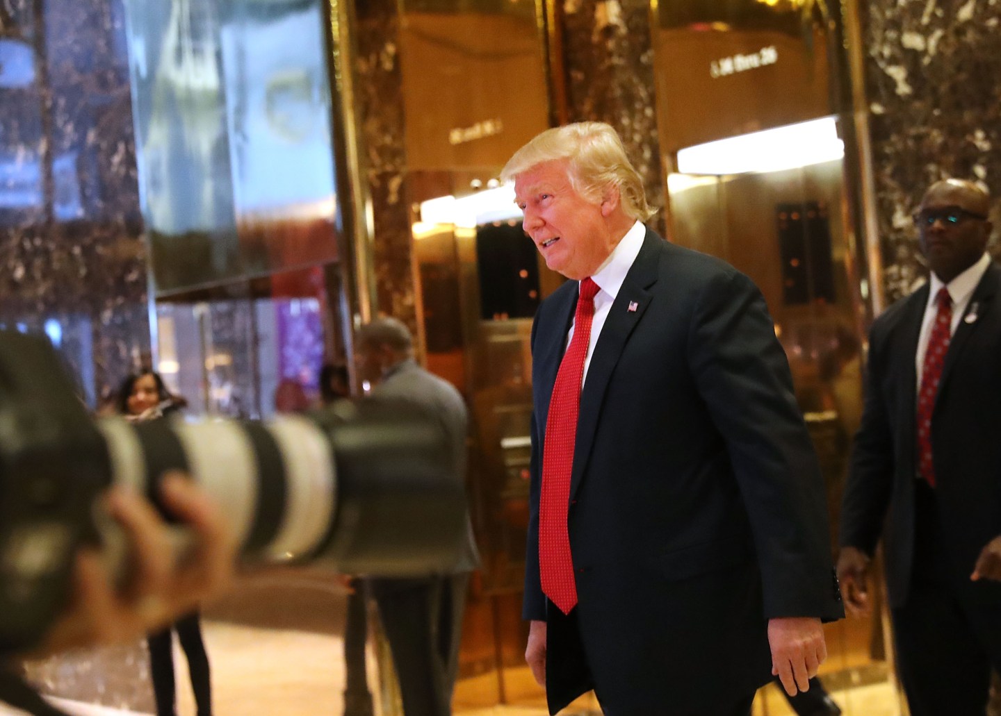 President-Elect Donald Trump Holds Meetings At Trump Tower