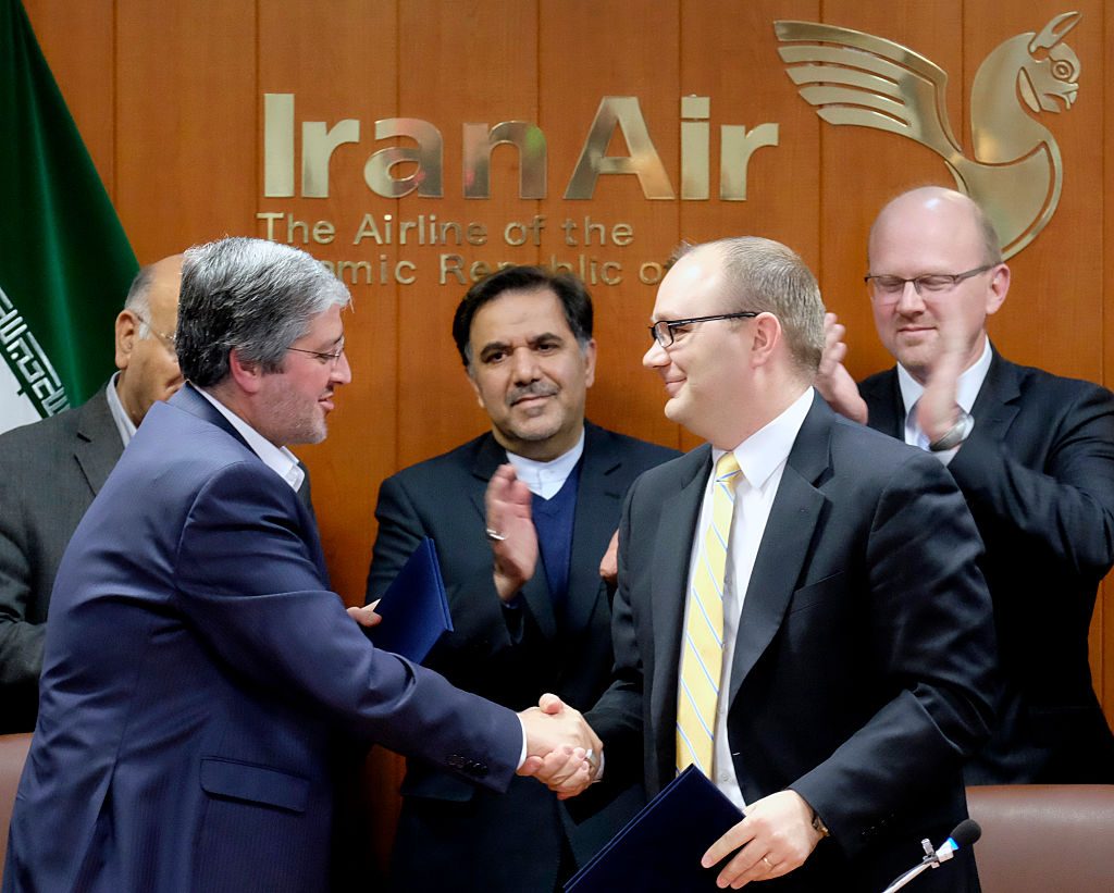 IRAN-AVIATION-US-BOEING