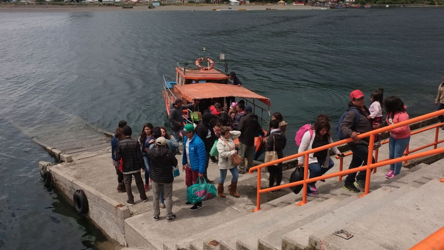 CHILE-EARTHQUAKE-TSUNAMI-EVACUATION