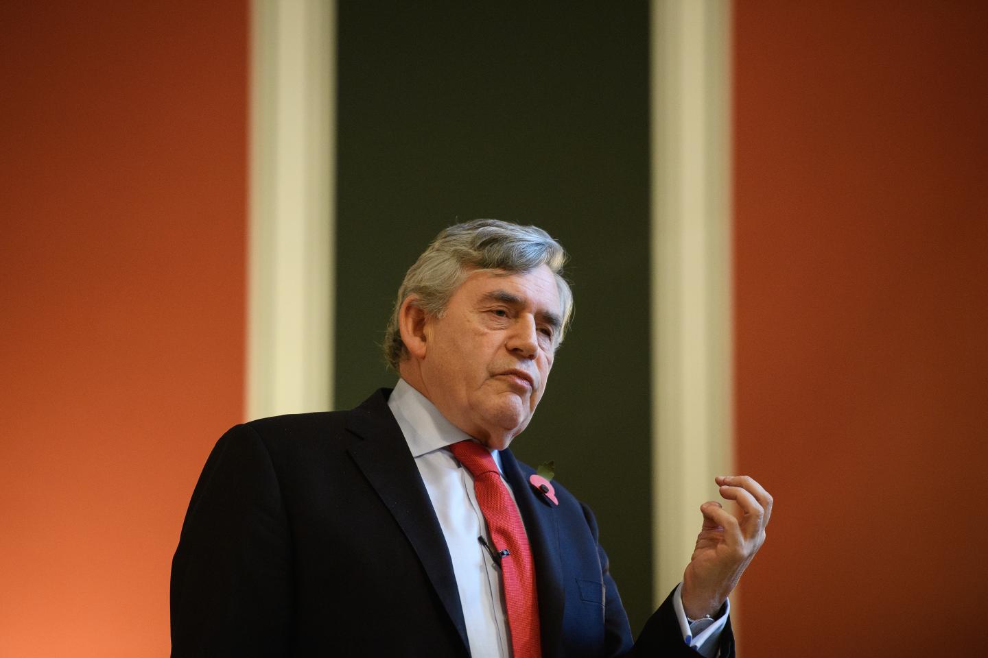 Gordon Brown Delivers Speech On Brexit