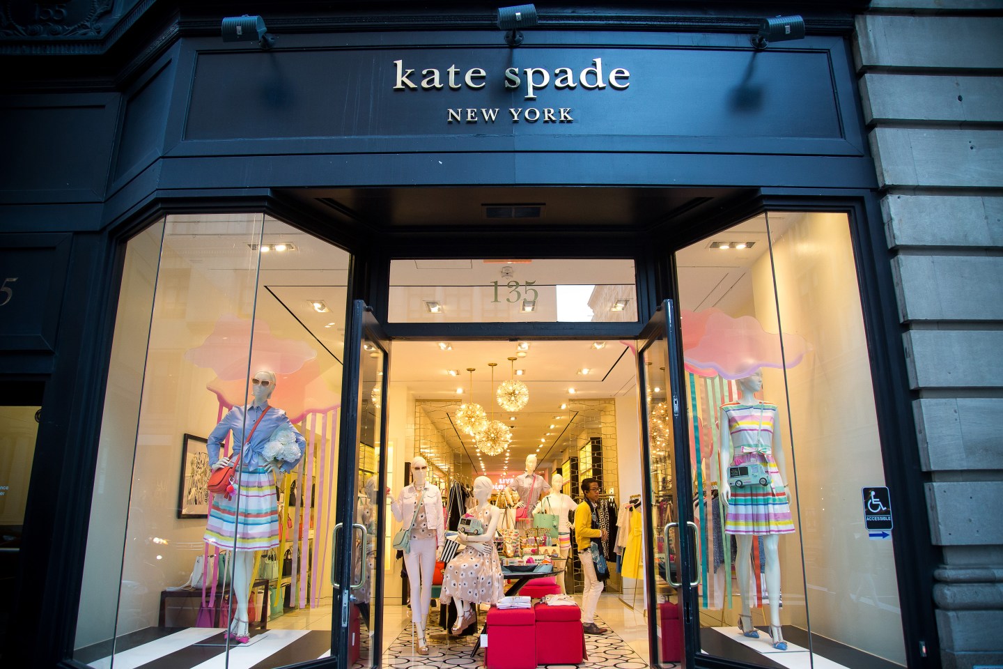 A Kate Spade store in New York City, on Feb. 28, 2016.
