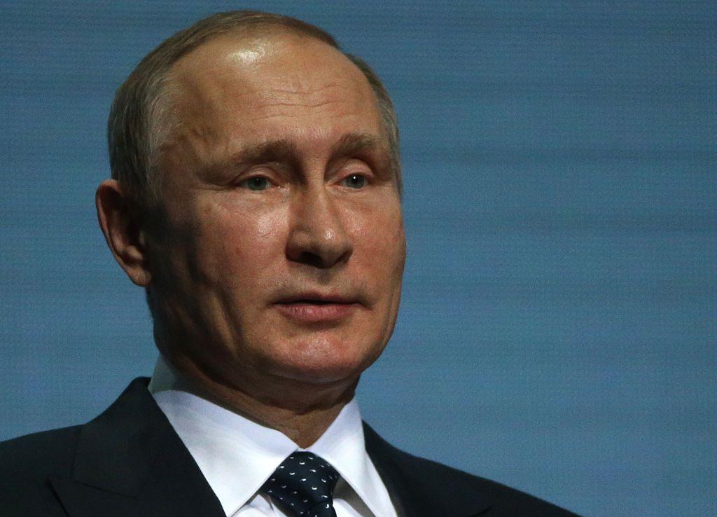 Russian President Vladimir Putin visits Saint Petersburg