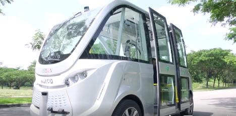 A Driverless Bus Is Hitting the Streets of Singapore