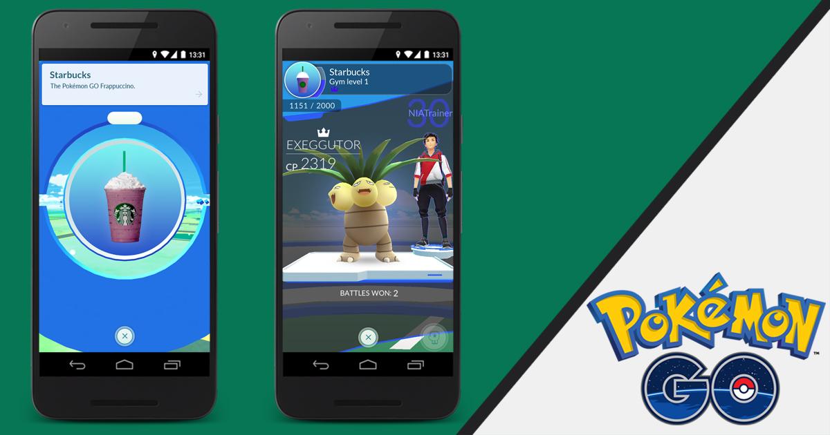 It’s Official: Starbucks Just Came Out with a Pokémon Go Frappuccino