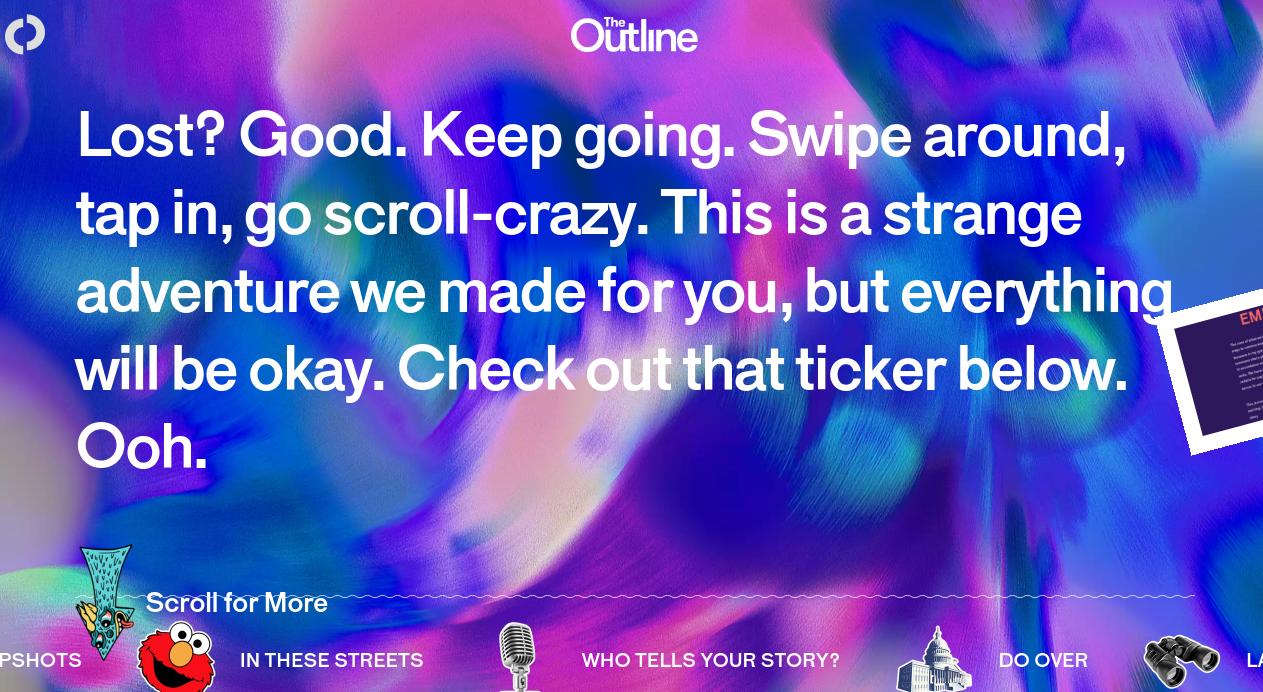 The Outline Has a Flashy New Design But a Traditional Business Model