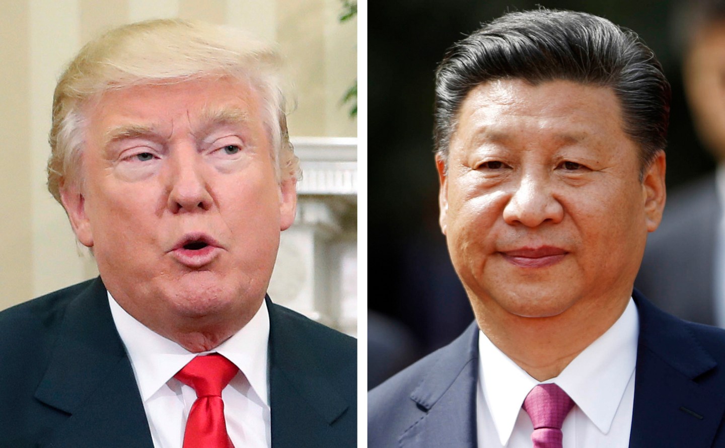 Donald Trump, Xi Jinping
