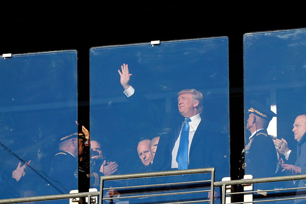 President-Elect Donald Trump Attends Annual Army Navy Football Game