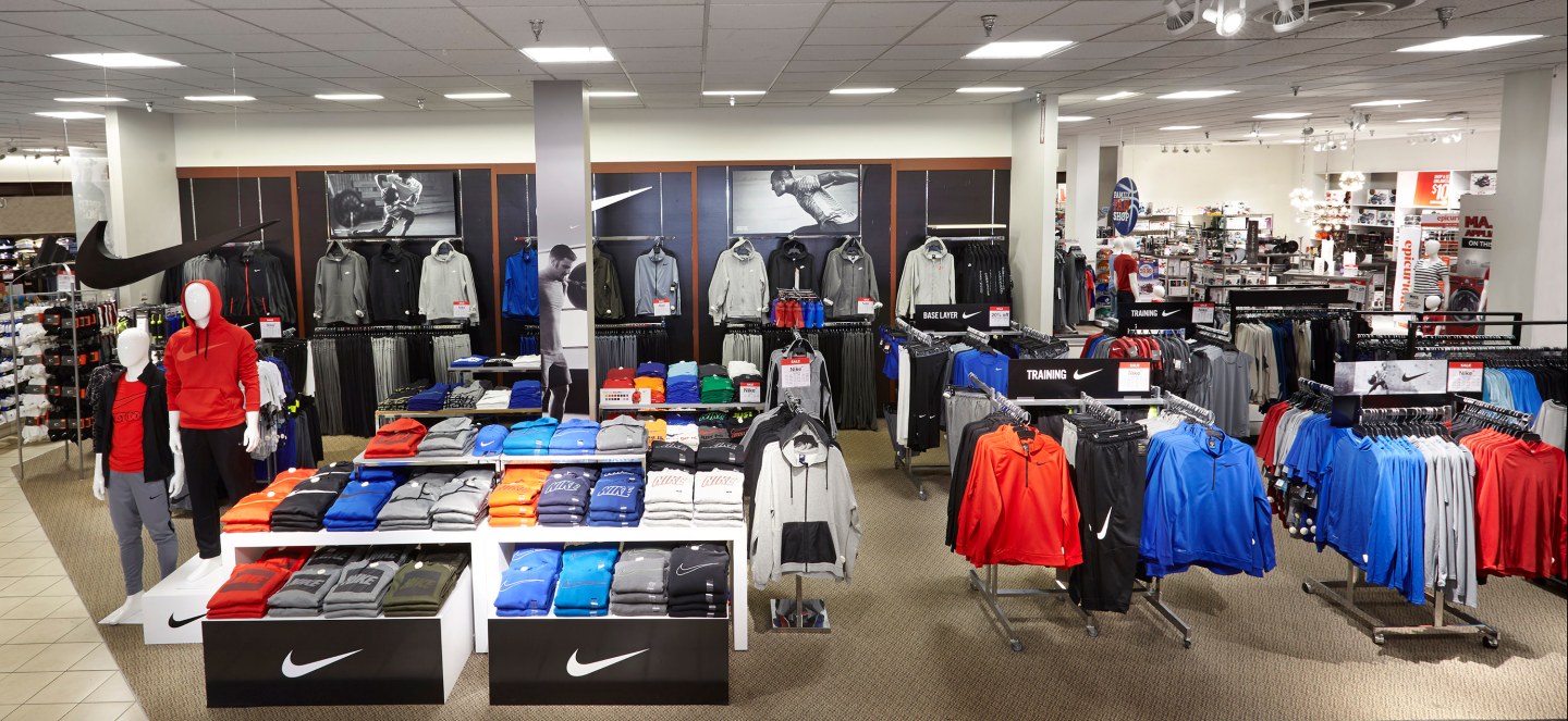 J.C. Penney Doubles Down on Nike as Kohl’s Gets Set for Under Armour
