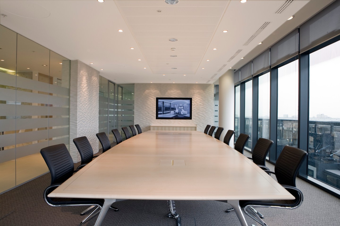 6 New Street SquareLondon, Ec4, United Kingdom Architect: Maris Interiors 2007 6 New Street Square London 2007 Maris Interiors Office Interior Boardroom