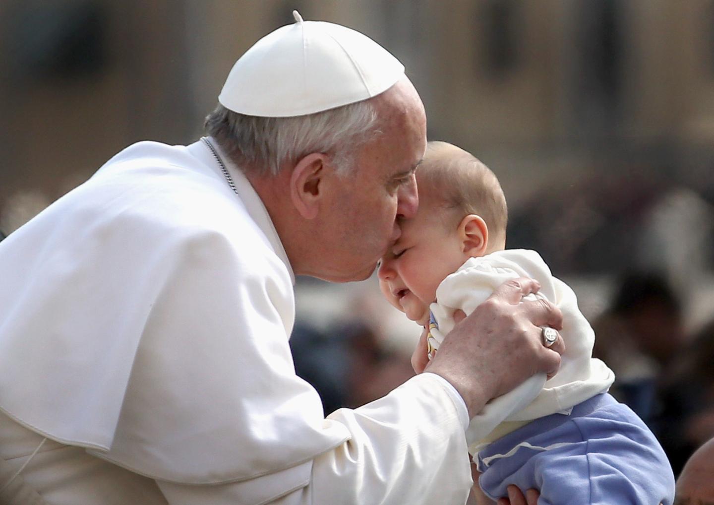 Pope Francis Holds His Weekly General Audience