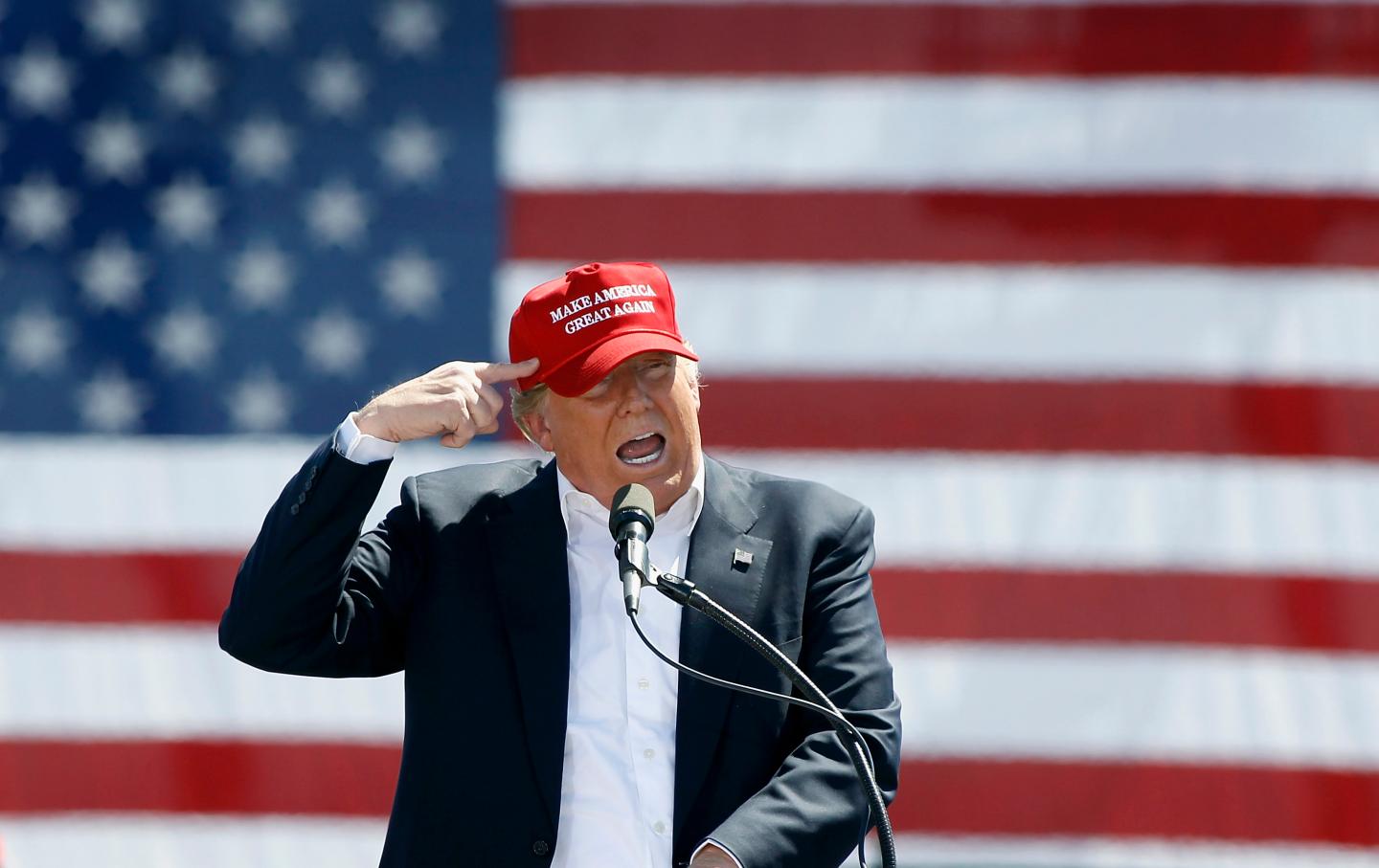 Republican Presidential Candidate Donald Trump Holds Rally In Phoenix