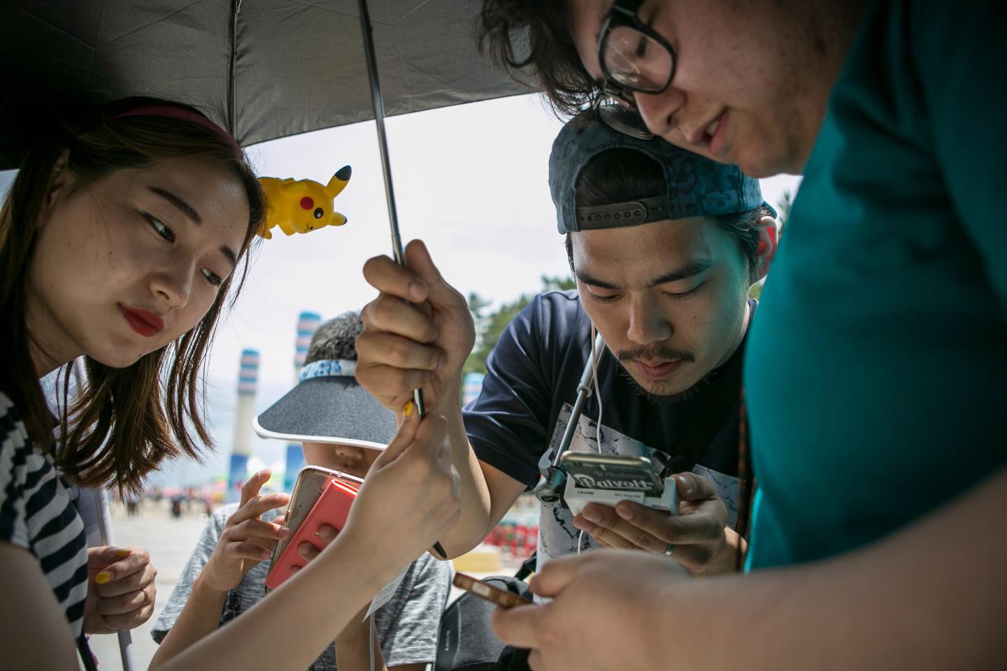 South Koreans Rush To Sokcho For Pokemon Go