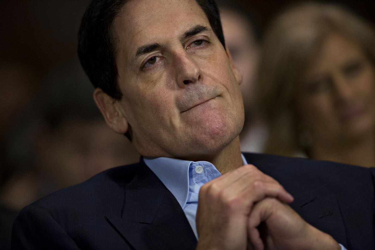 Mark Cuban, billionaire owner of the National Basketball Association's (NBA) Dallas Mavericks basketball team and chairman of AXS TV.