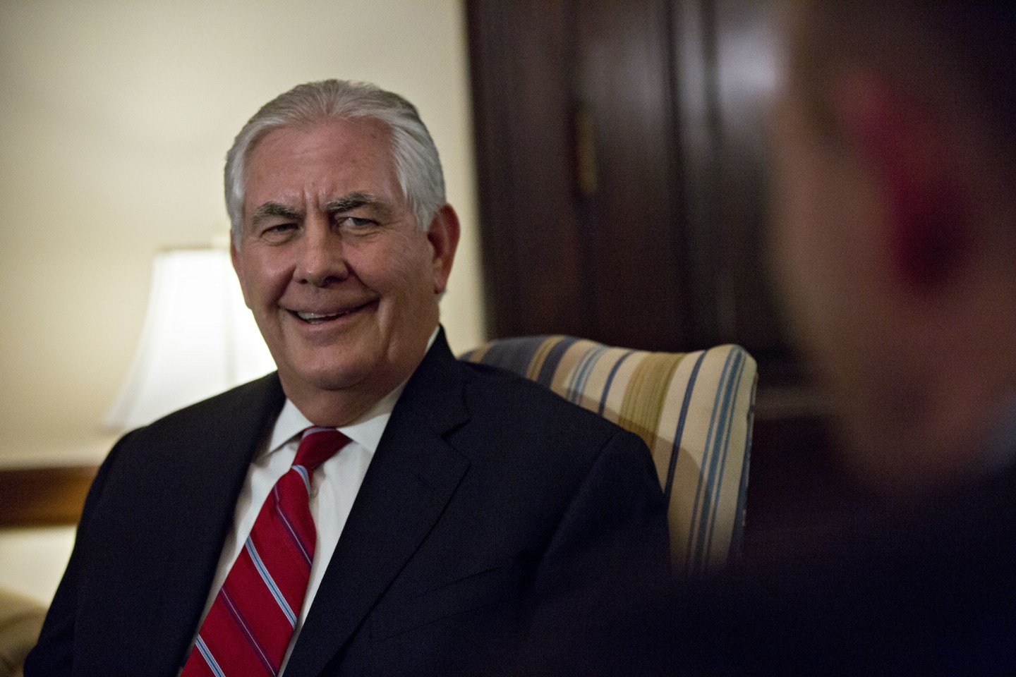 Secretary Of State Nominee Rex Tillerson Meets With Senators On Capitol Hill