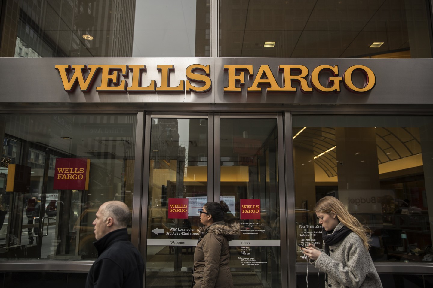 A Wells Fargo & Co. Bank Branch Ahead Of Earnings Figures