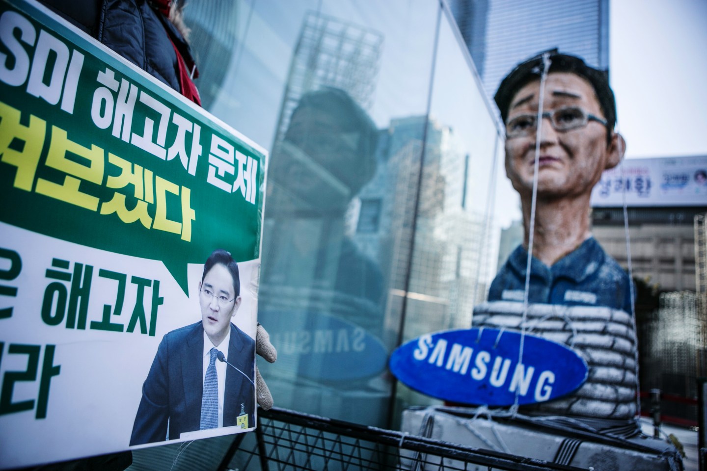 Views Of A Samsung Electronics Co. Building As Company's Vice Chairman Questioned in Korea Bribery Probe