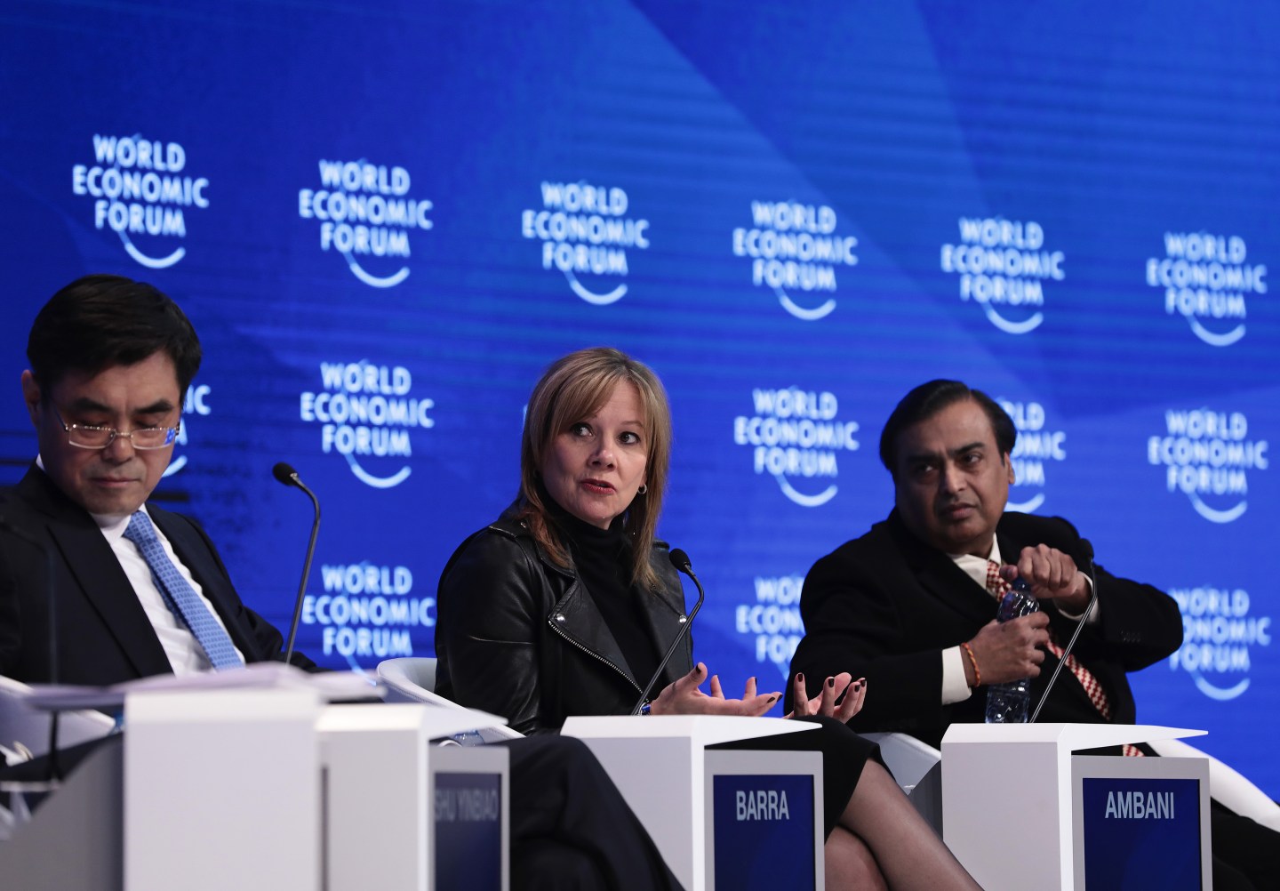 Opening Day Of The World Economic Forum (WEF) 2017