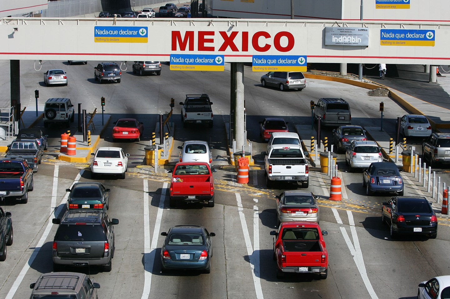 American Fuel Up On Cheaper Gas Over The Border Of Mexico