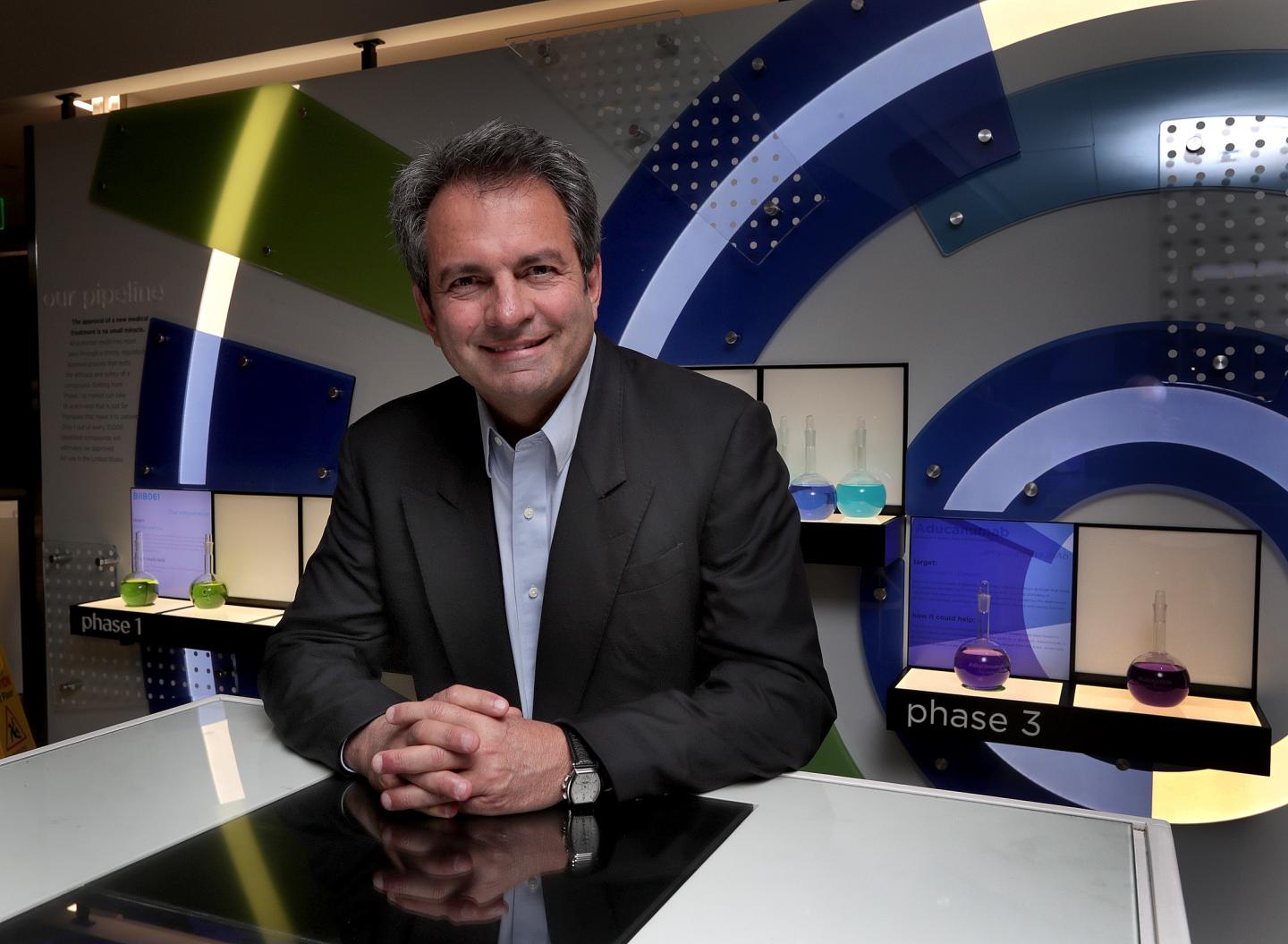 Incoming Biogen CEO Michel Vounatsos