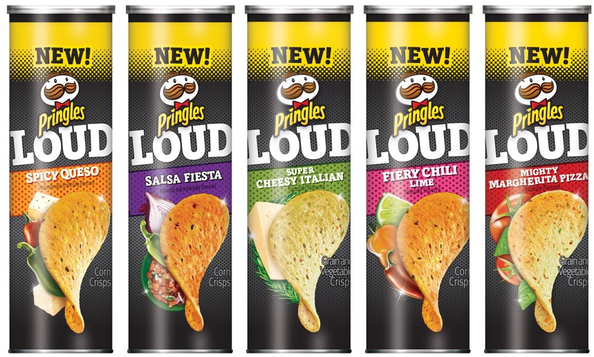 Pringles Are Getting a New, Loud Look