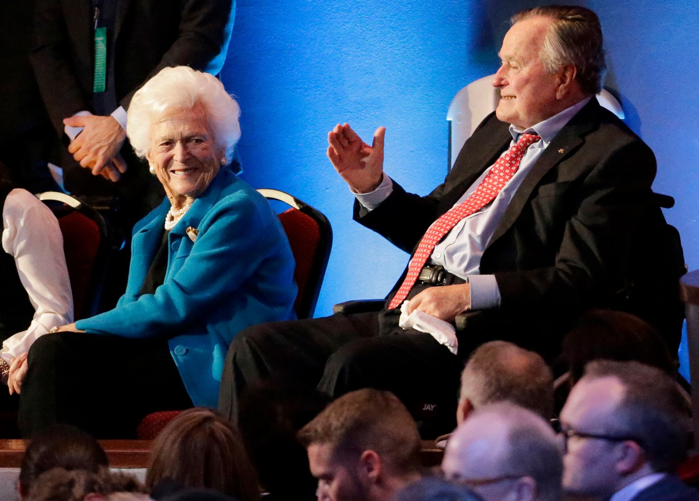 George Bush, Barbara Bush