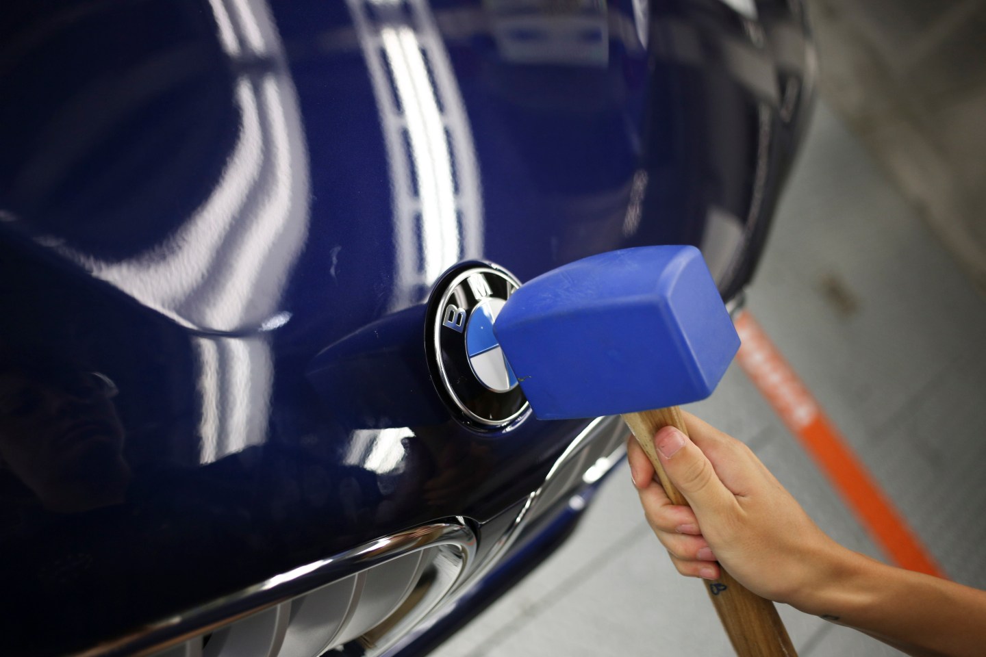 Inside BMW AG's Plant Ahead Of ISM Manufacturing Figures