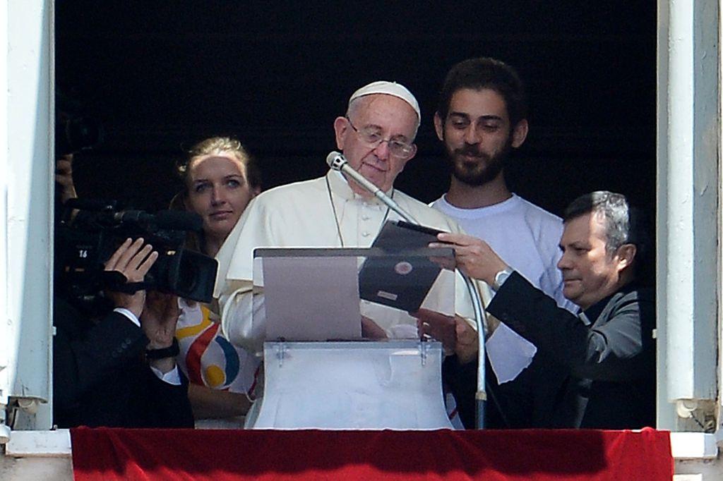 VATICAN-RELIGION-POPE-ANGELUS