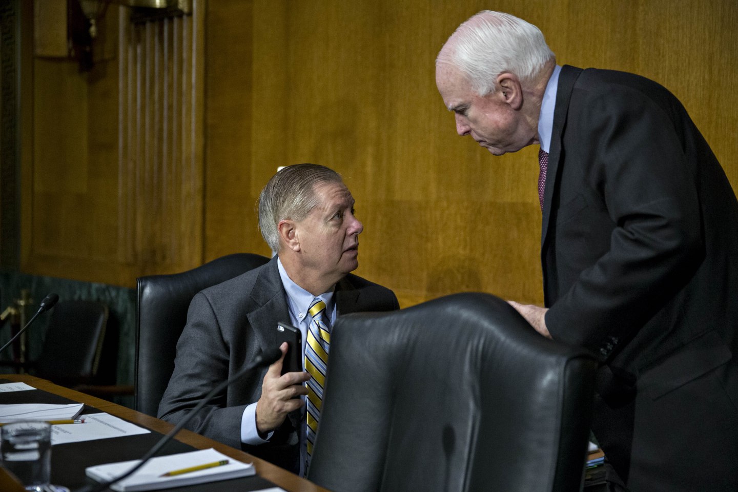 Senate Armed Services Committee Hearing On Strategy To Counter Islamic State