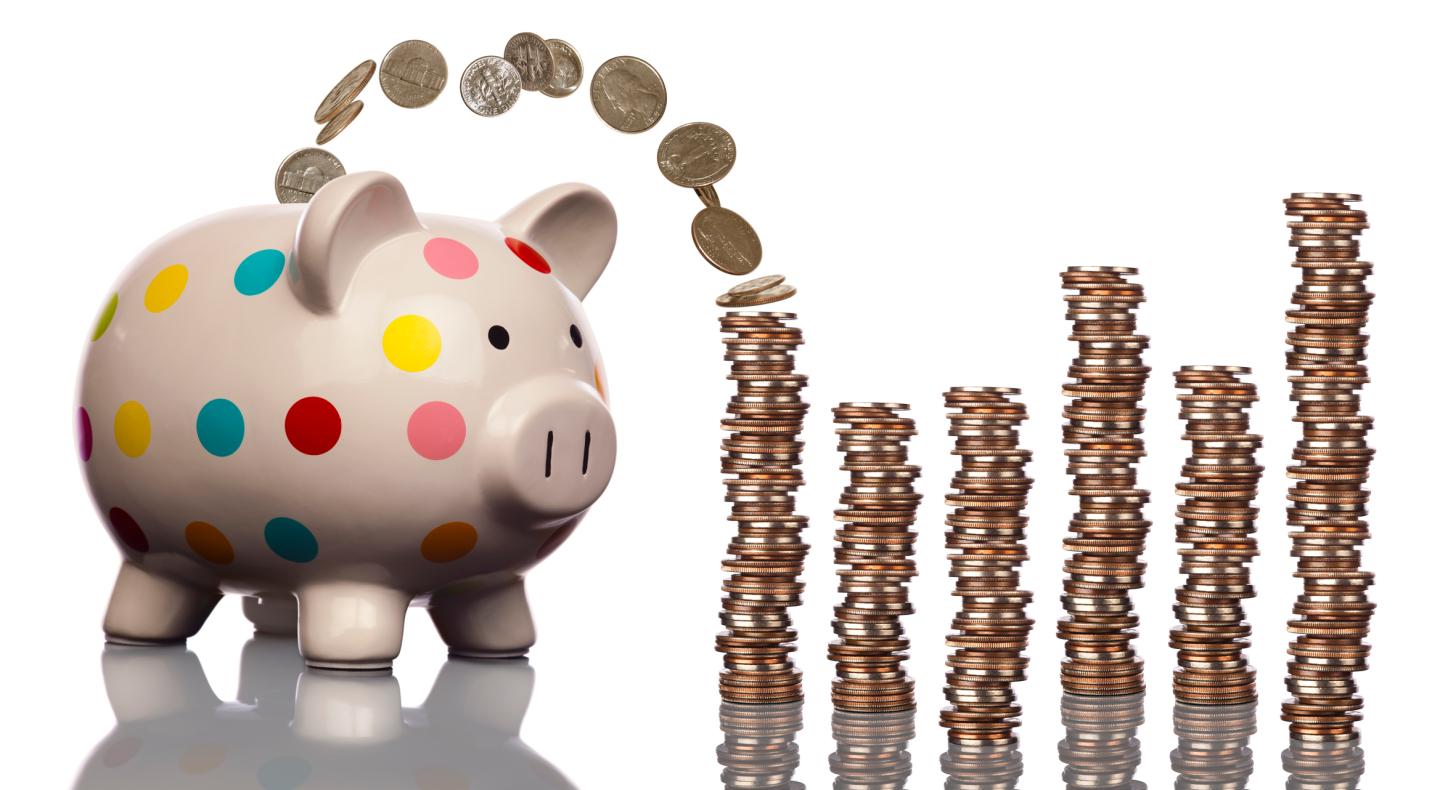 This little piggy bank saved stacks and-stacks of cash