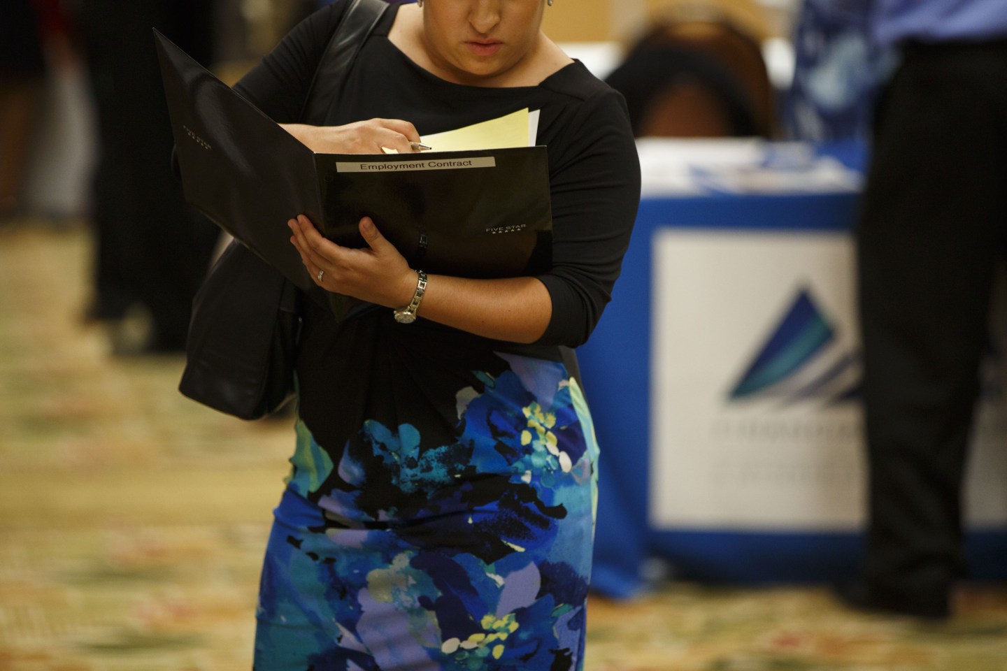 Inside A Choice Career Fair Ahead Of Jobless Claims Figures