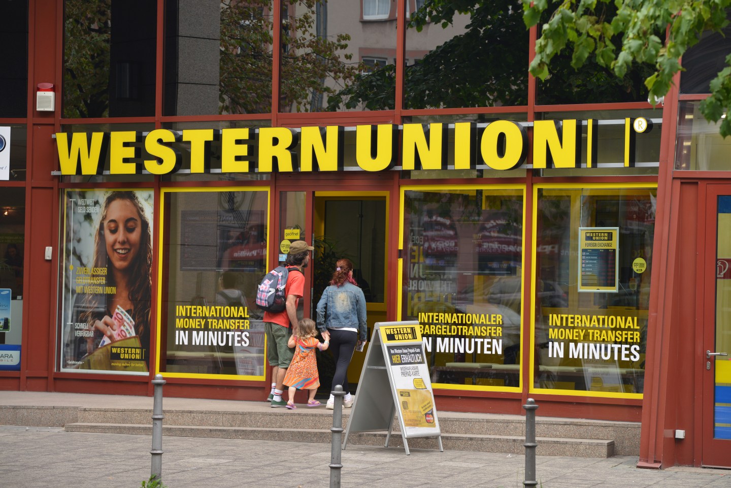Bank Western Union Frankfurt am Main Deutschland