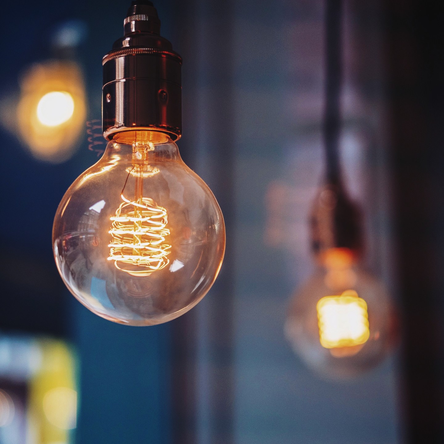 Close-Up View Of Light Bulb