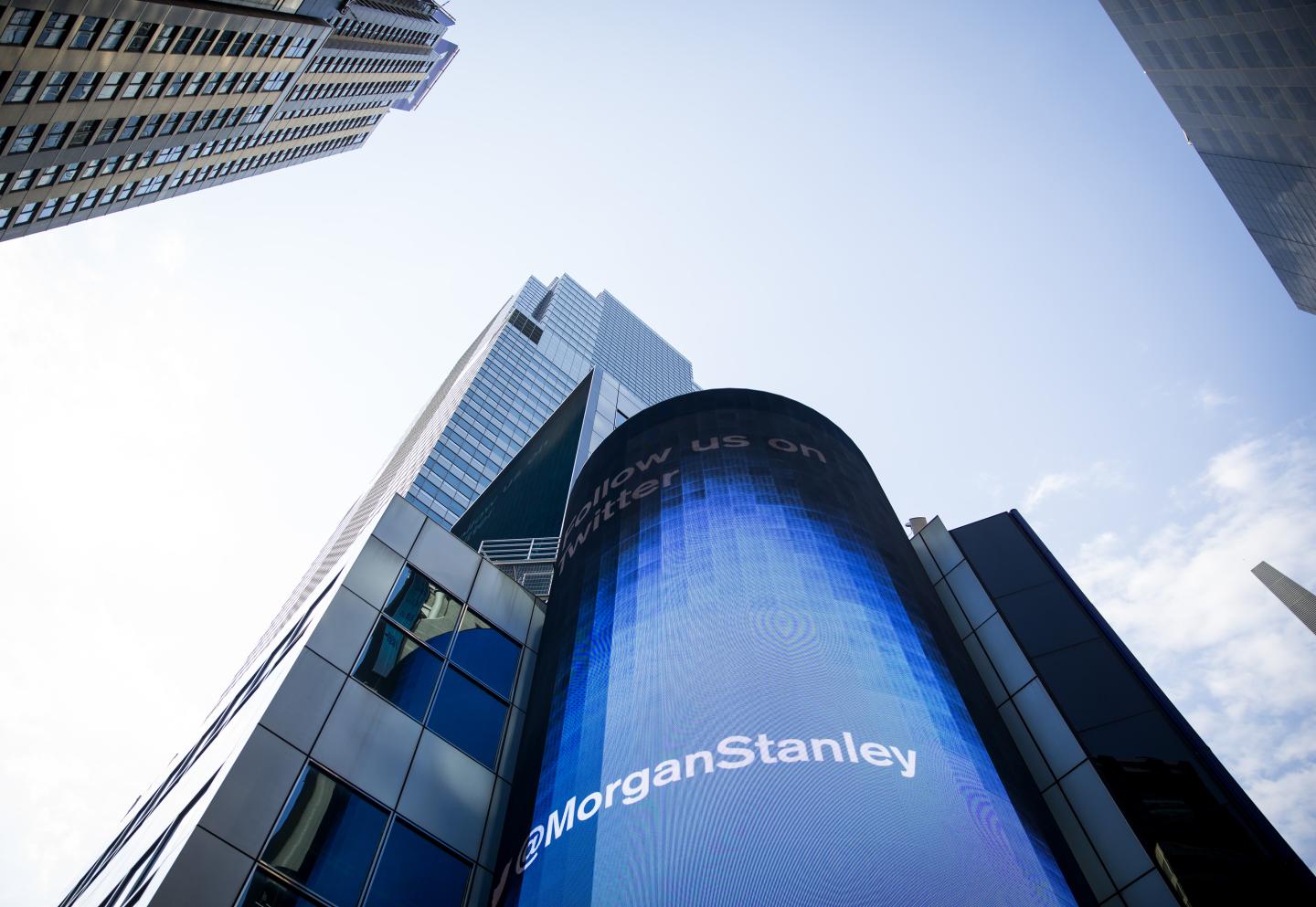 Views Of Morgan Stanley Headquarters Ahead Of Earnings Figures