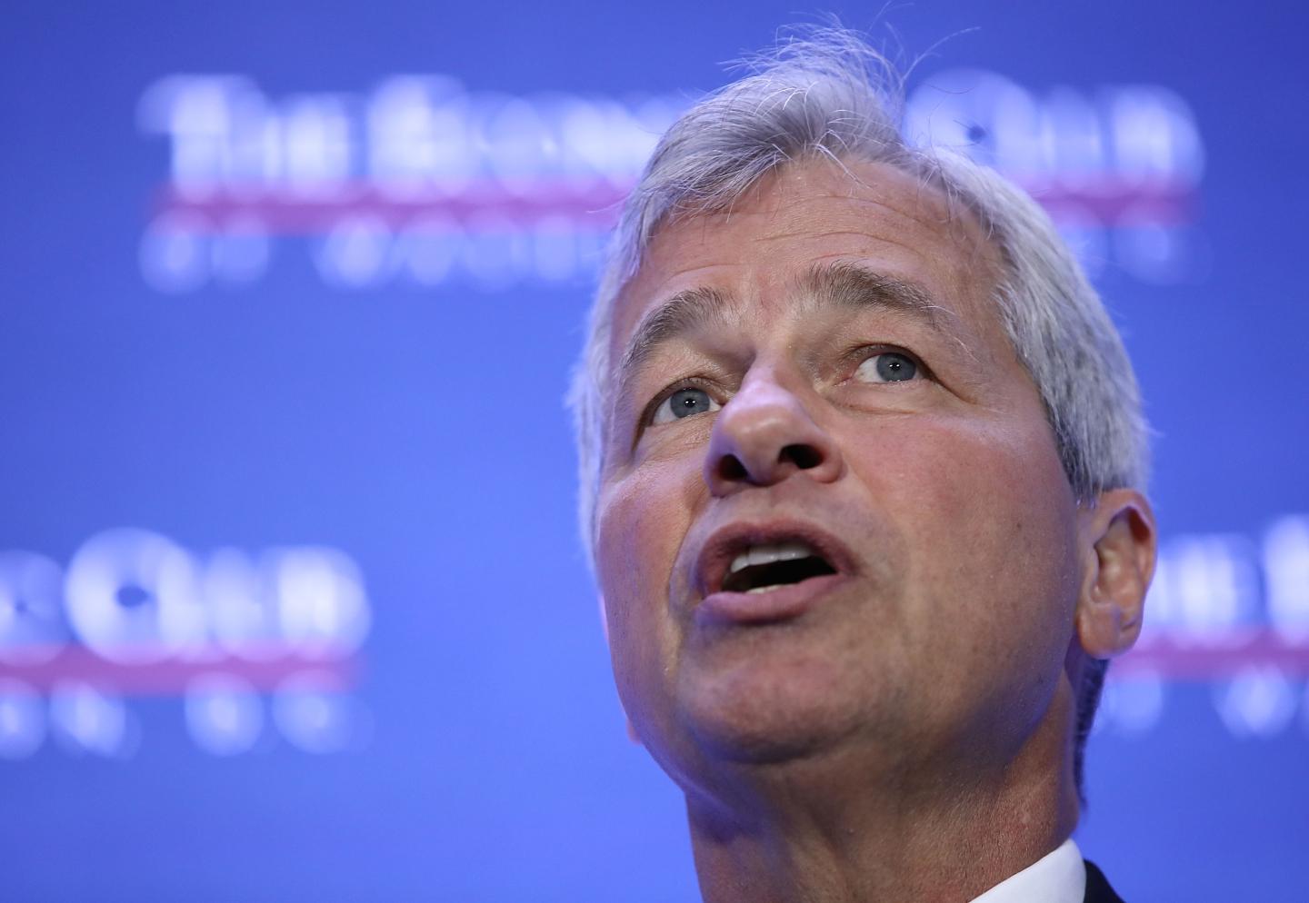 Chase CEO Jamie Dimon Addresses The Economic Club Of Washington